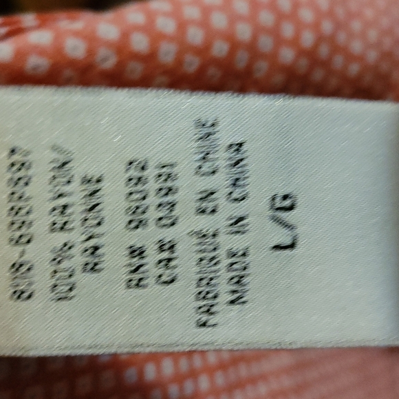 Dalia Collection* Tunic* Coral* Sz L - Picture 5 of 5